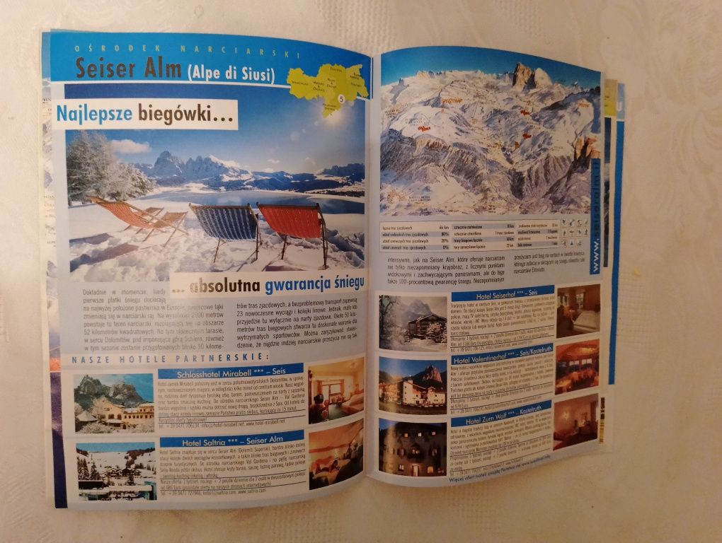 POŁUDNIOWY TYROL - przewodnik po ośrodkach narciarskich, dla narciarzy