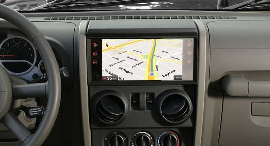 Radio RDS DAB+ Tablet Android GPS WiFi SD USB MP3 Jeep Chrysler Dodge