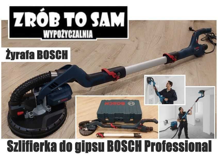 Żyrafa Bosch GTR szlifierka do gipsu z funkcją podciśnienia wynajem