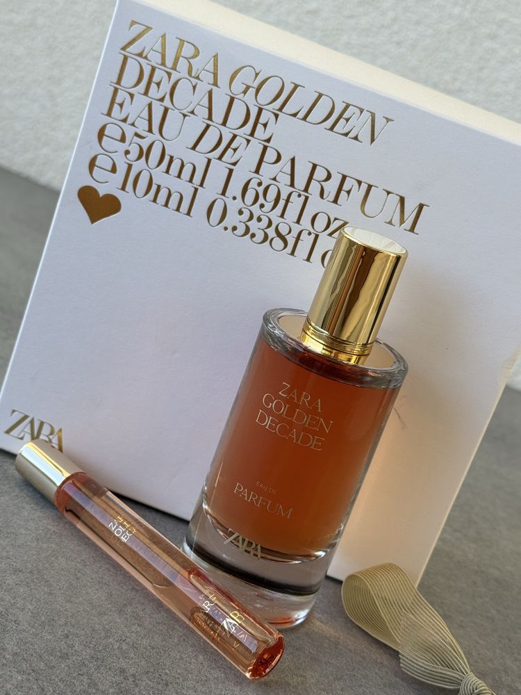 Подарунковий набір Zara Golden Decade 50ml + 10ml