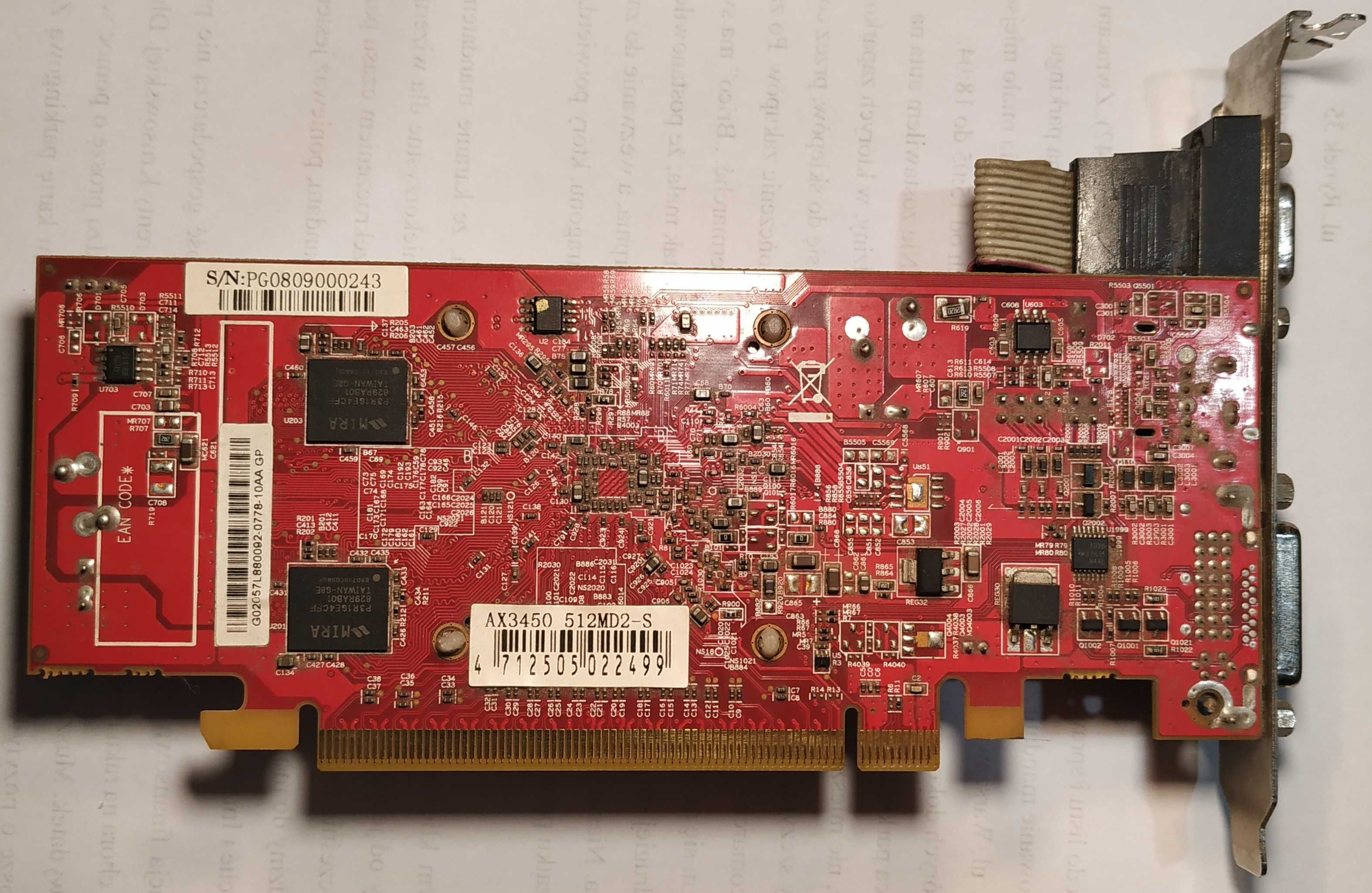 PowerColor Radeon HD3450, 512MB DDR2