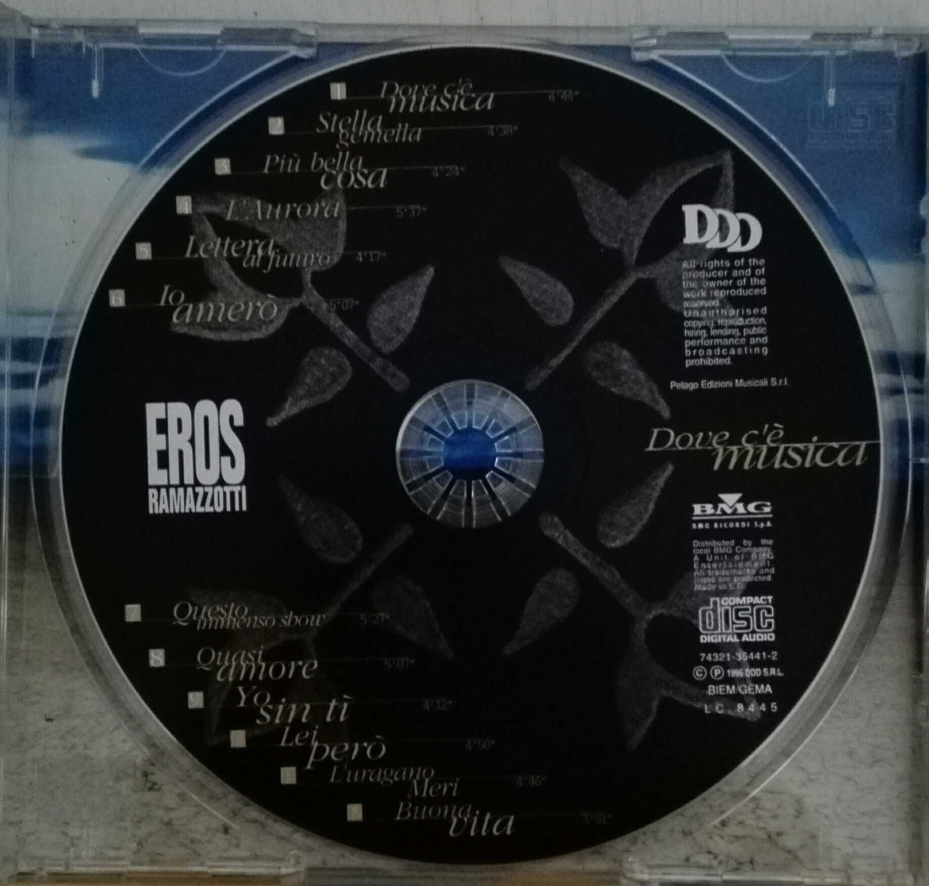 CD - Eros Ramazzotti - portes incluídos