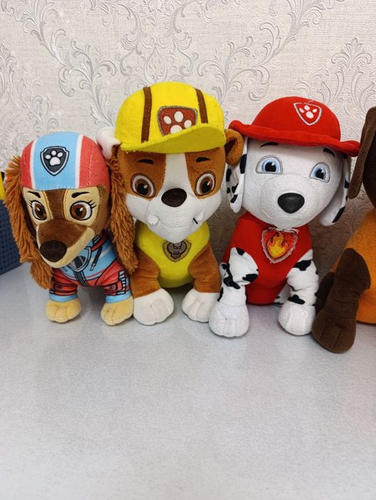 Щенячий патруль м'яка іграшка Маршал Зума Гонщик Скай Ліберті Крипиш