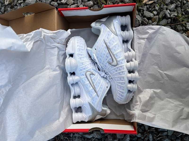 Buty Trampk Nike shox TL white R.43