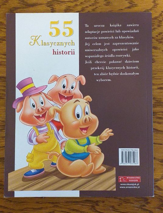 Książka dla dzieci "55 klasycznych historii"
