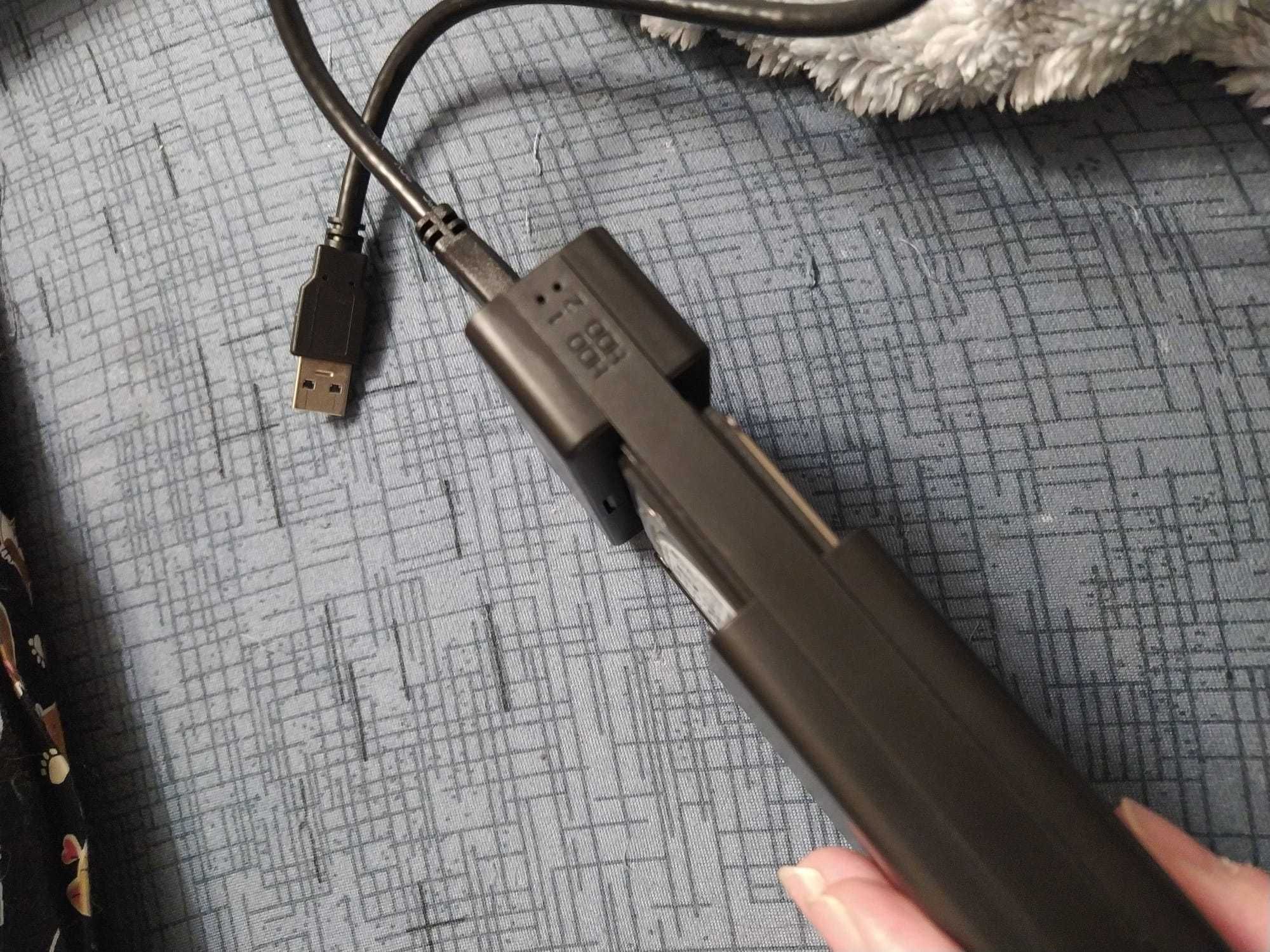 Caixa Externa com 2 HDD 500GBDs 2.5P