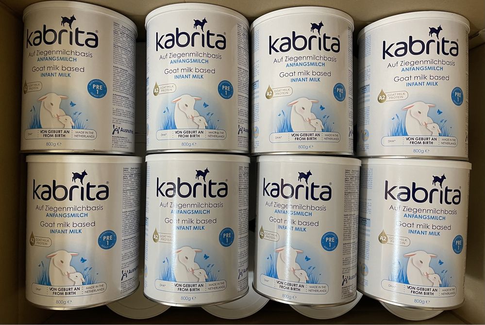 Суха молочна суміш Kabrita 1 на основі козячого молока 800г