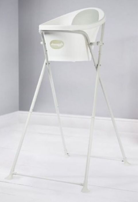 Banheira Shnuggle com suporte novo a estrear