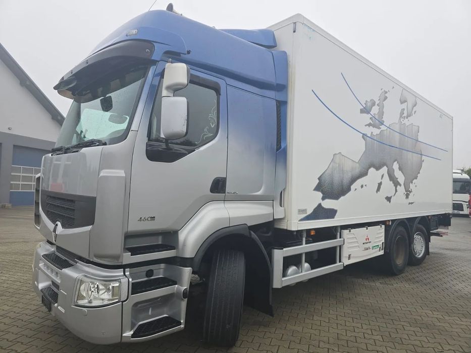 Renault Premium DXI 460  Chłodnia 18 pal,oś skrętna,winda,chłodnia,RETARDER