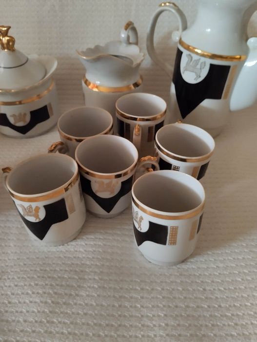 Сервиз старинный "Пегас"