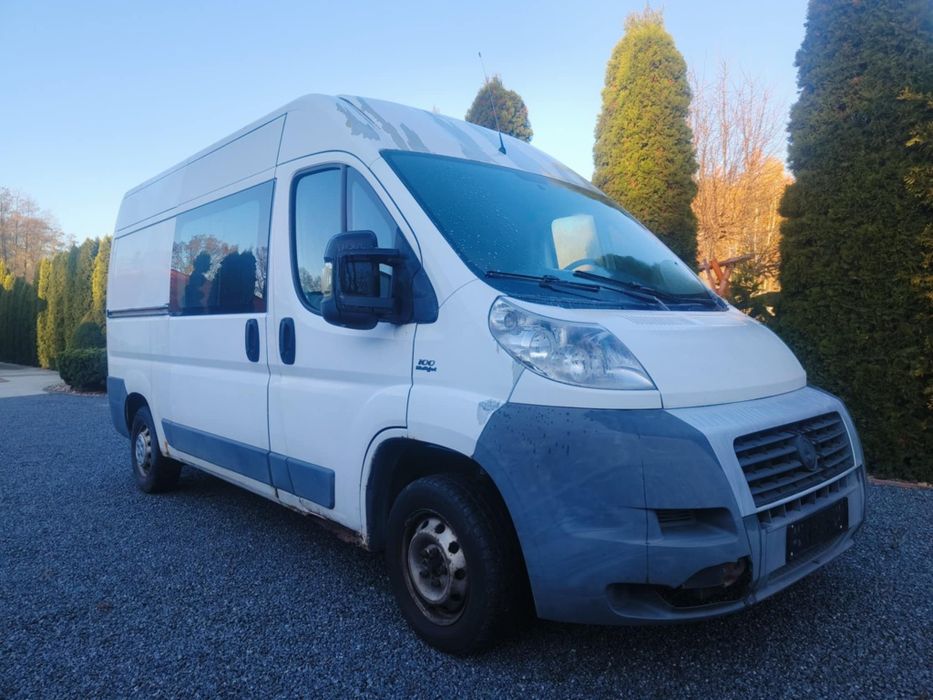 Ducato 2009 rok 7 osób 250 tys zamiana na lawetę min 5 metrów