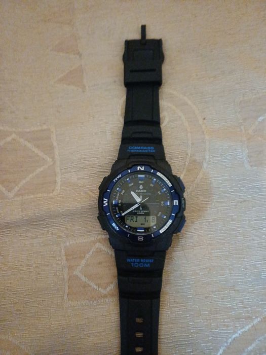 Продам оригинальные мужские часы Casio SGW-500H с компасом