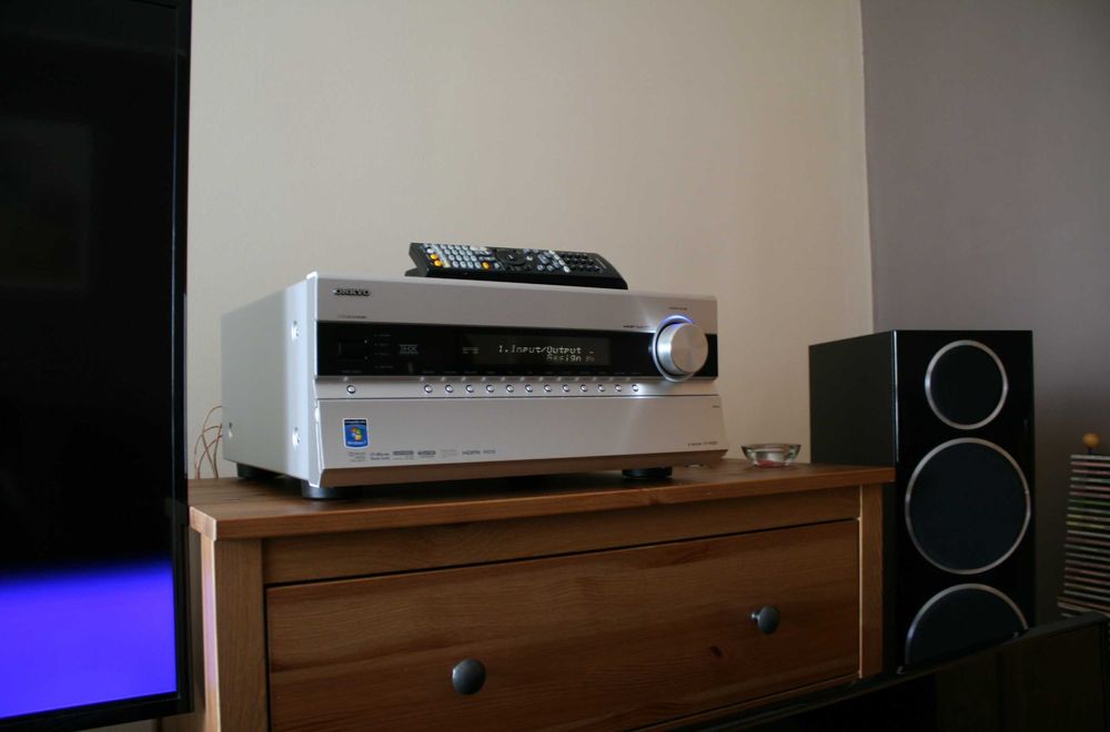 Wyjątkowy amplituner Onkyo Tx Nr 808 wzmacniacz 180 watt USB kino domo