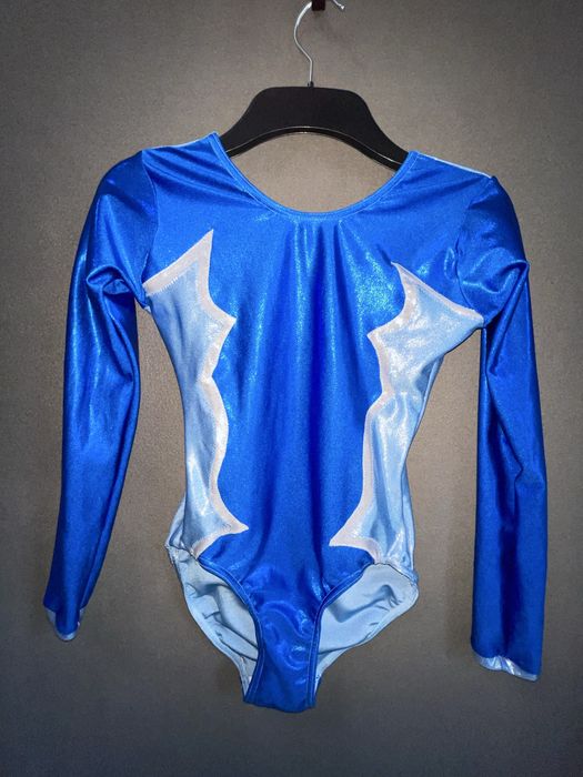 Купальник для художньої гімнастики Olympique синій роз. 32 11-13 років