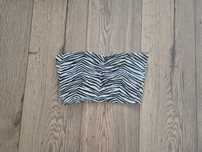 Crop Top zebra 34 XS