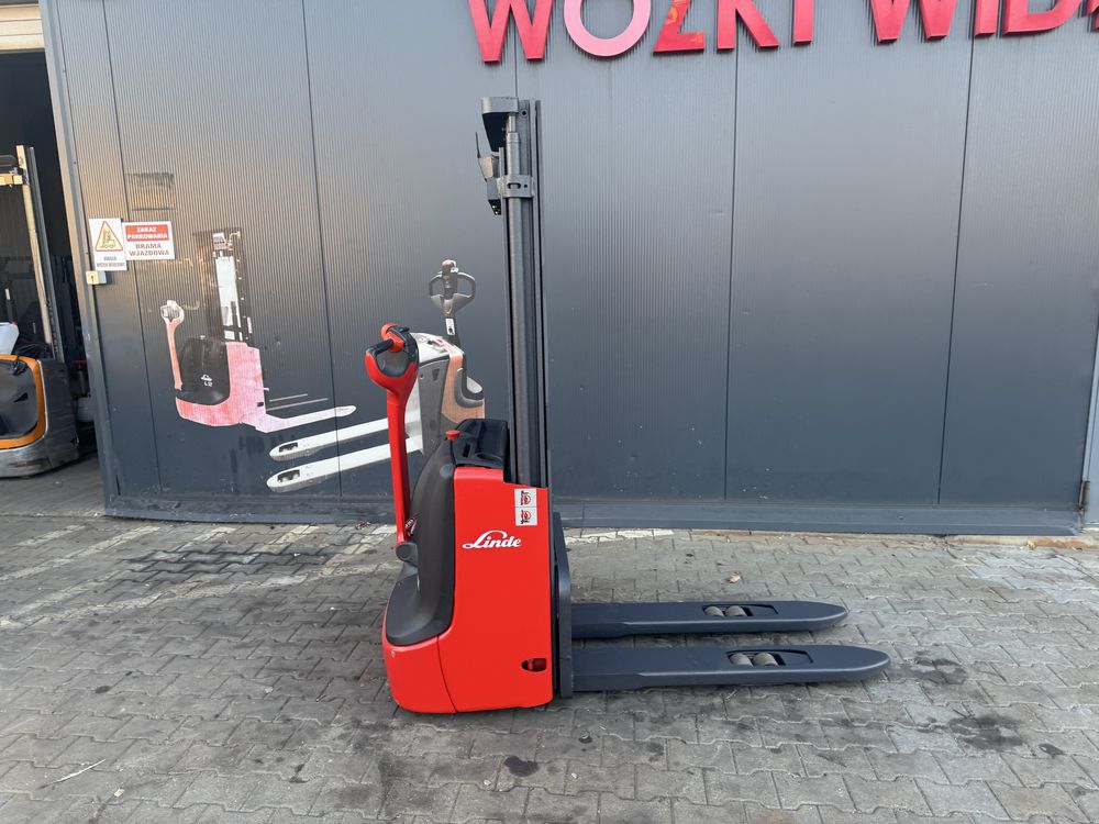 Paleciak elektryczny Linde 2019 r 1200 kg 290 cm wózek jak Nowy L 12