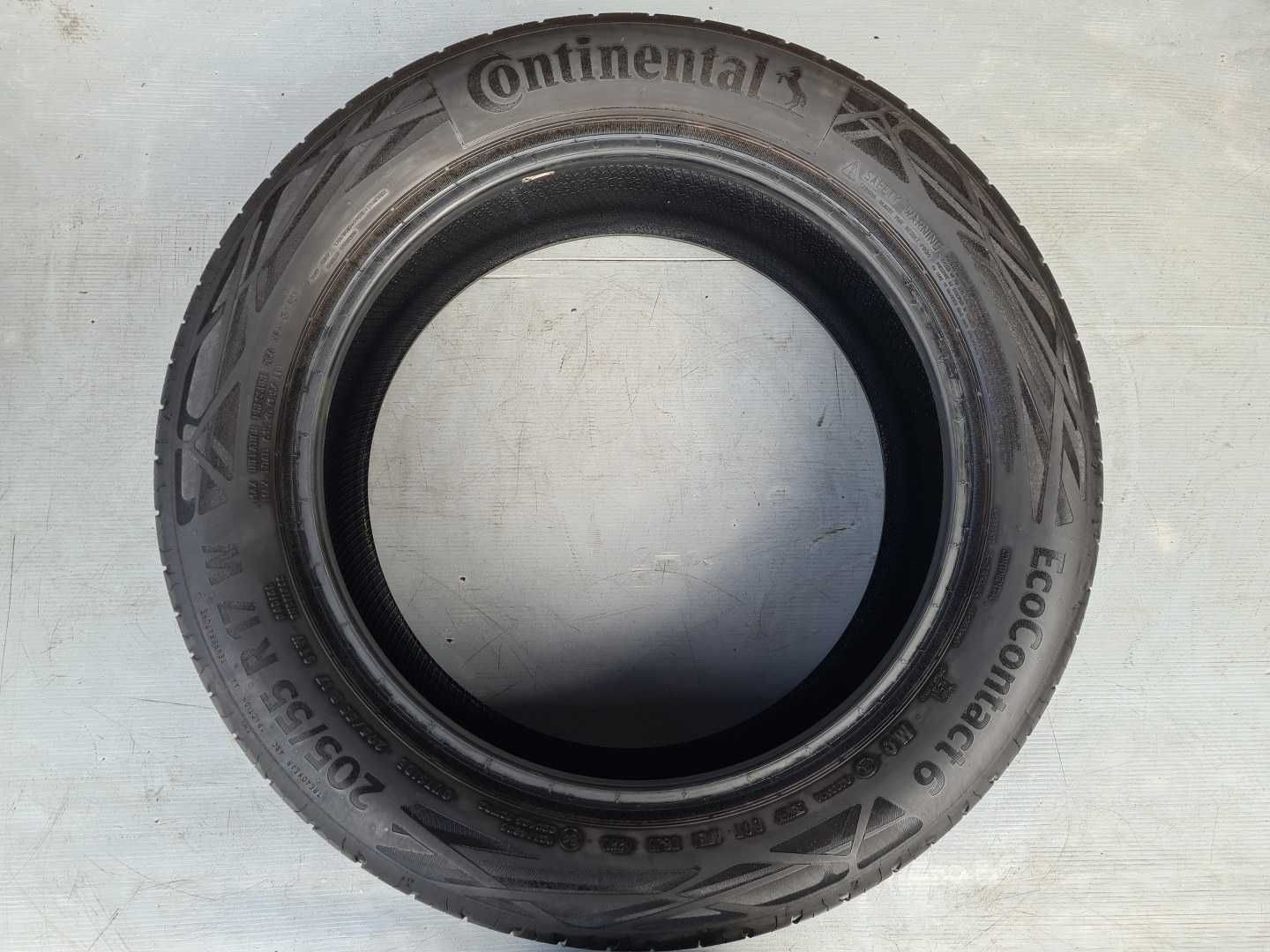 2x CONTINENTAL EcoContact 6 205/55/17 91W MO 6mm 2020 Opony