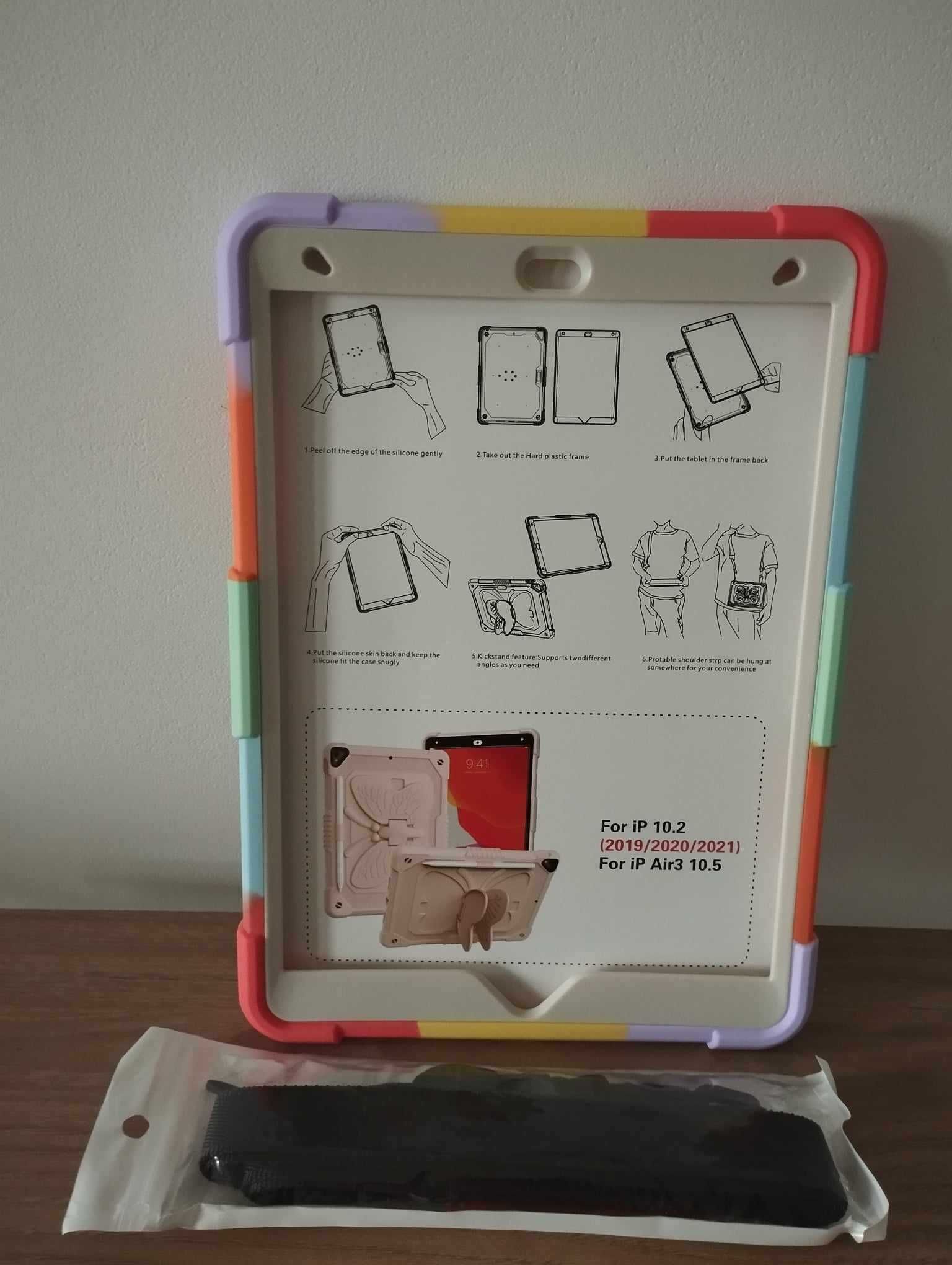 Etui For iPad 10.2  (2019/2020/2021) For iPad Air3 10.5  Case Obudowa