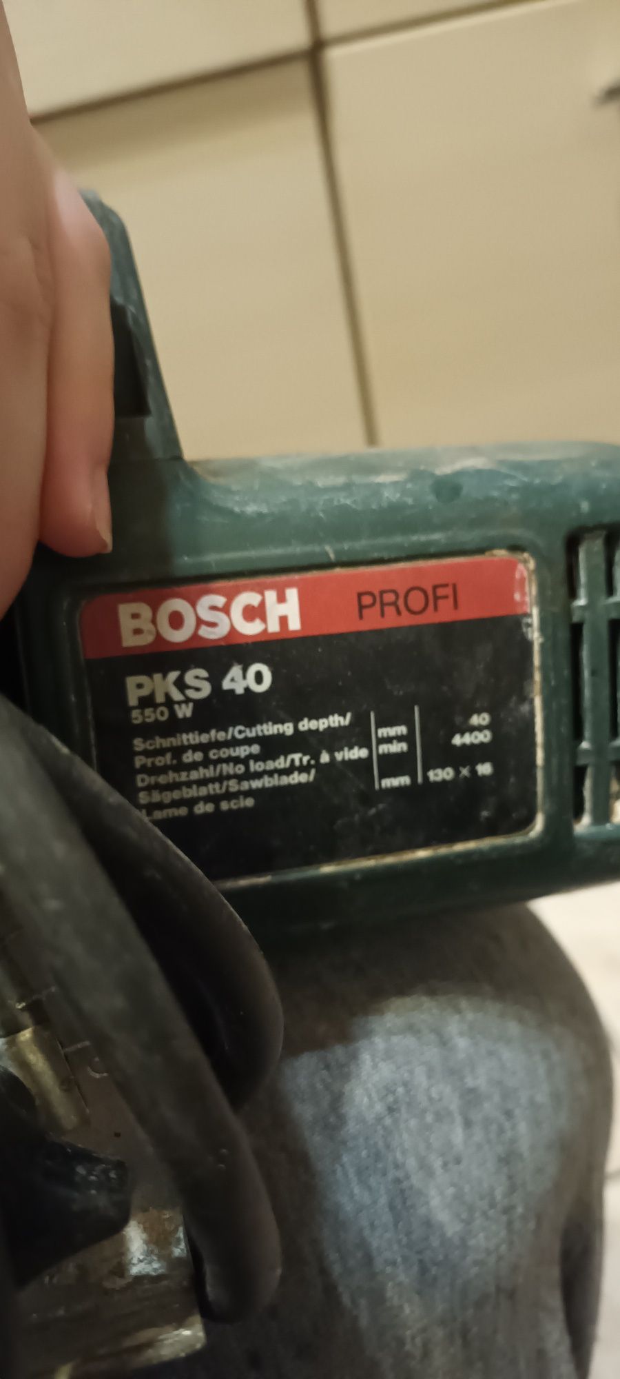 Piła ręczna elektryczna Bosch