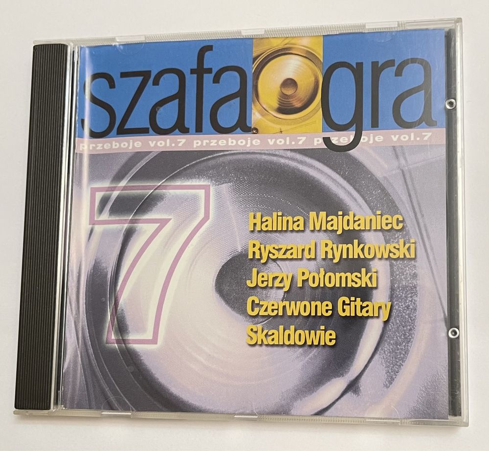 Szafa gra 7 składanka polska Fogg Skaldowie Połomski cd PN Muza