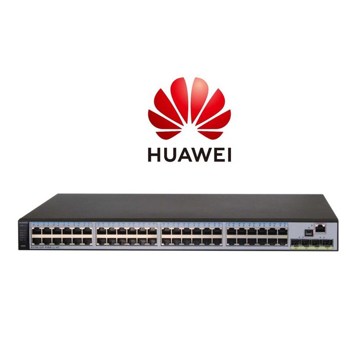 Комутатор Huawei S5720-52P-PWR-LI-AC 370W POE Є КІЛЬКІСТЬ + ГАРАНТІЯ