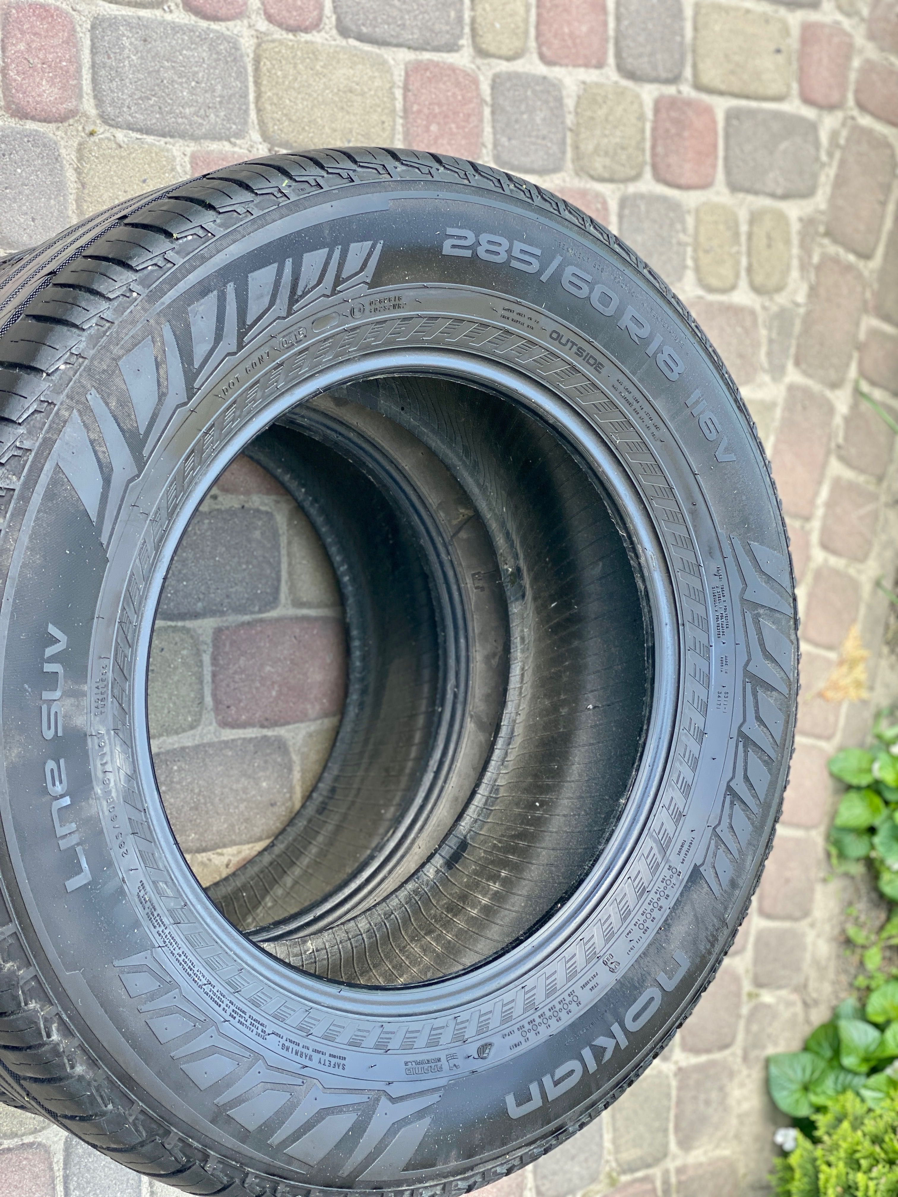 Літня резина Nokian 285/60/r18 116V / 1799₴