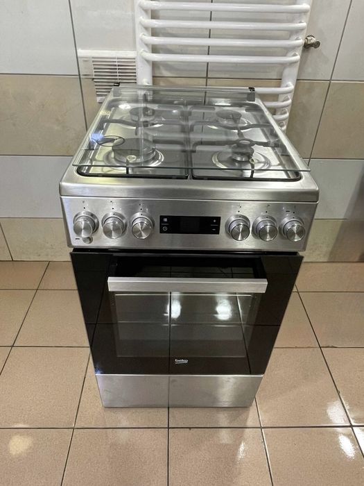 Газовая/газова плита BEKO FSM52334DXDS доставка, гарантія.