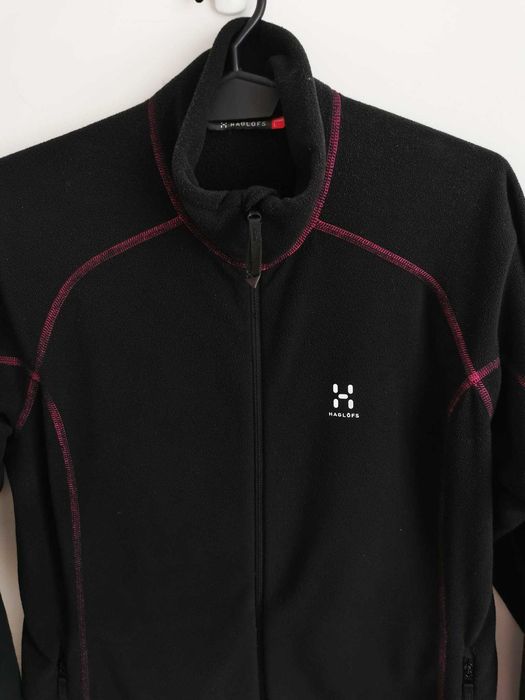 Haglofs bluza polar damska logowana ciepła lekka IDEAŁ ORYGINAŁ L