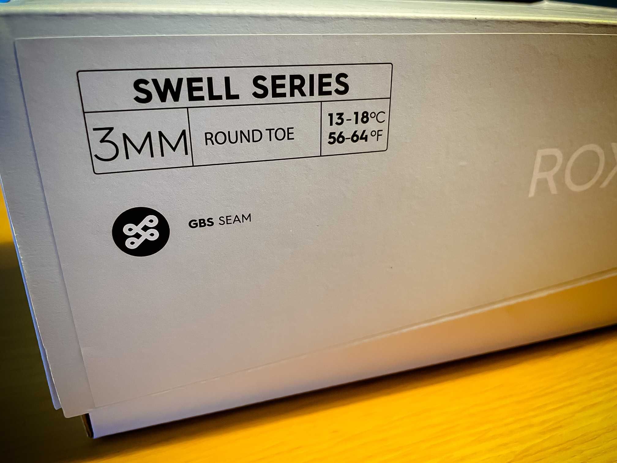 Botas Surf Roxy de neoprene 3mm Swell Series - tamanho 38/39 - NOVAS