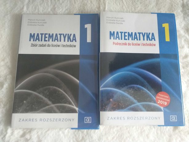 Matematyka do liceów i techników 1 -zbiór zadań i podręcznik Nowe