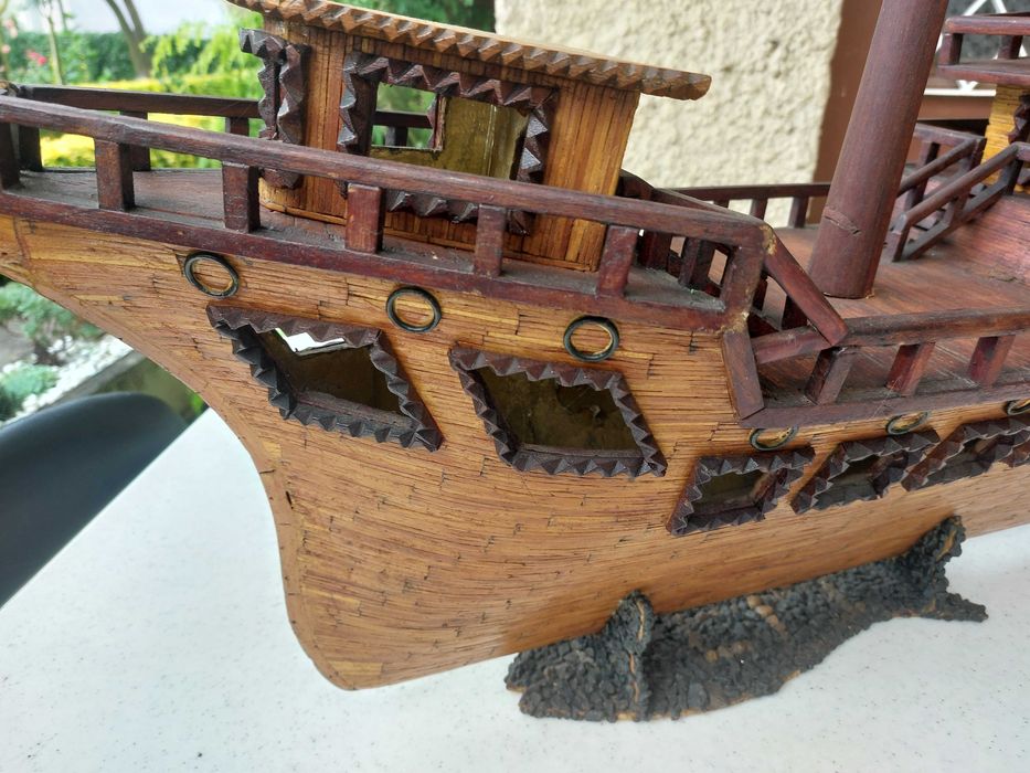 Barco madeira decoração