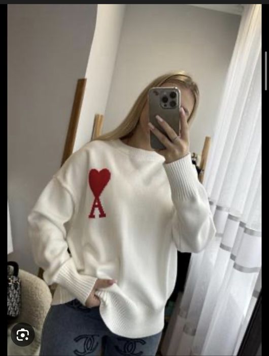 Светр кофта кардиган Ami paris