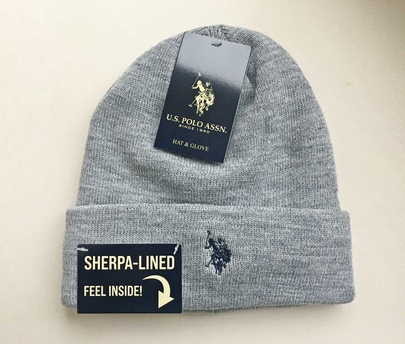 Шапка U.S. Polo. Оригінал. З США. Нова