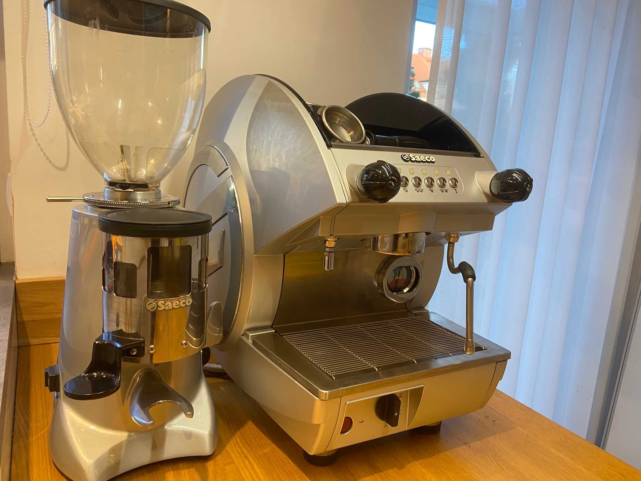 używany Ekspres do kawy Saeco Aroma Compact SE 100 wraz młynkiem