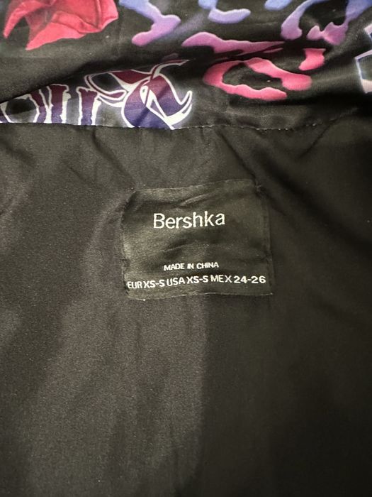 Куртка вітровка з коміром стіка,   Bershka на розмр S