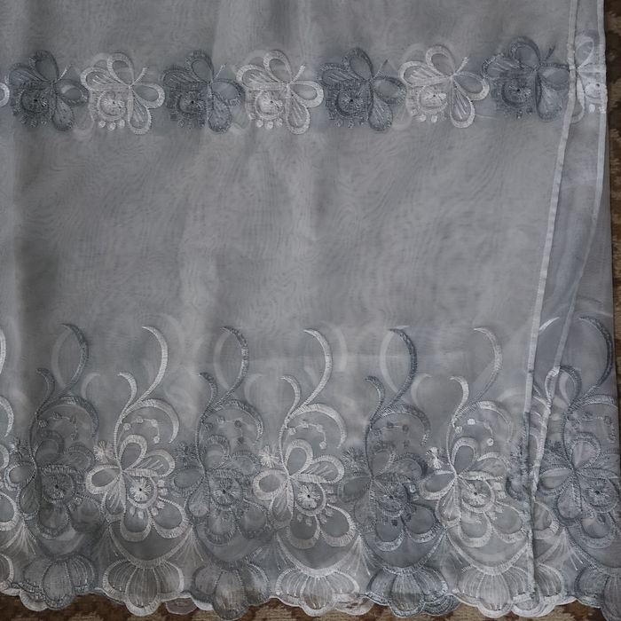 Тюль сіренька 2,80х 4,58