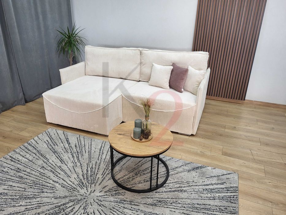 Narożnik WERA,  mały narożnik sofa, kanapa, hotelowa +GRATIS