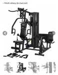 Atlas wielostanowiskowy Taurus fitnes WS5