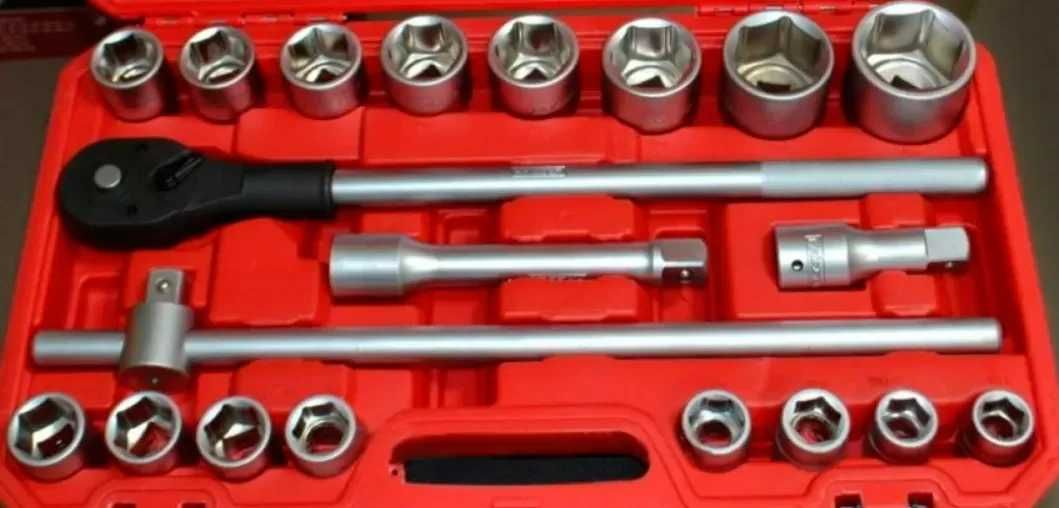 Професійний набір інструментів  HAISSER 3/4", 20 одиниць