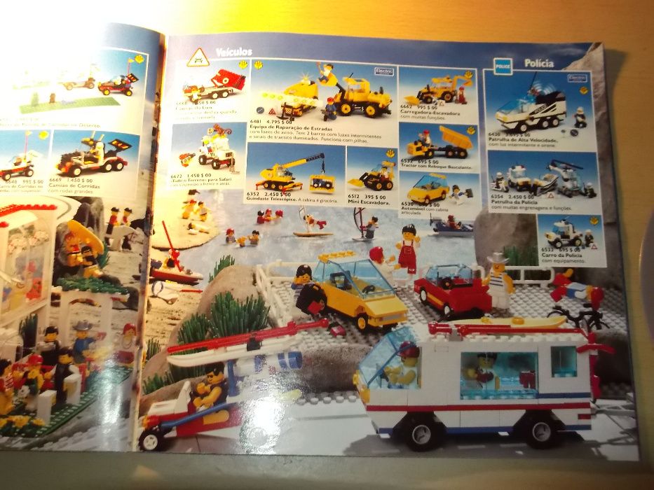 Vendo 1 catalogo da LEGO de 1992 raro, portes incluídos!