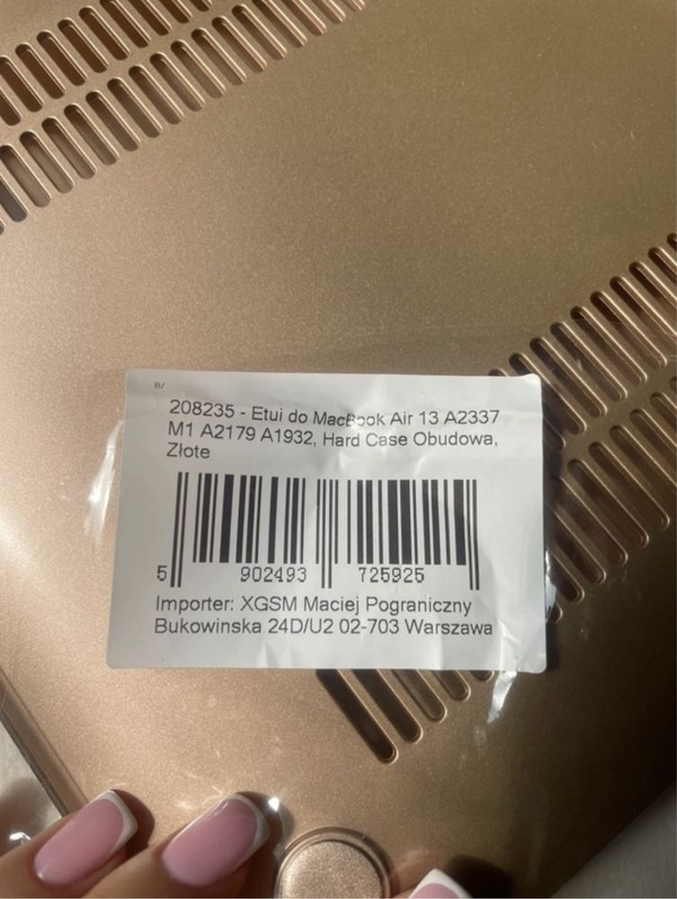 Nowy pokrowiec /case/etui /obudowa na MacBook