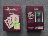 Karty talia kart do gry Poker EURO 2012 Polska i Ukraina - oficjalne
