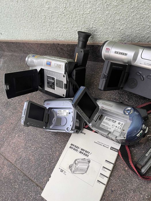 Видеокамеры  cannon и другие 1400 за все