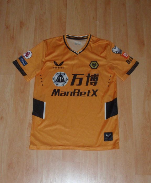 Футбольная футболка Castore FC Wolverhampton/Wolves S Adidas NB Dry ФК
