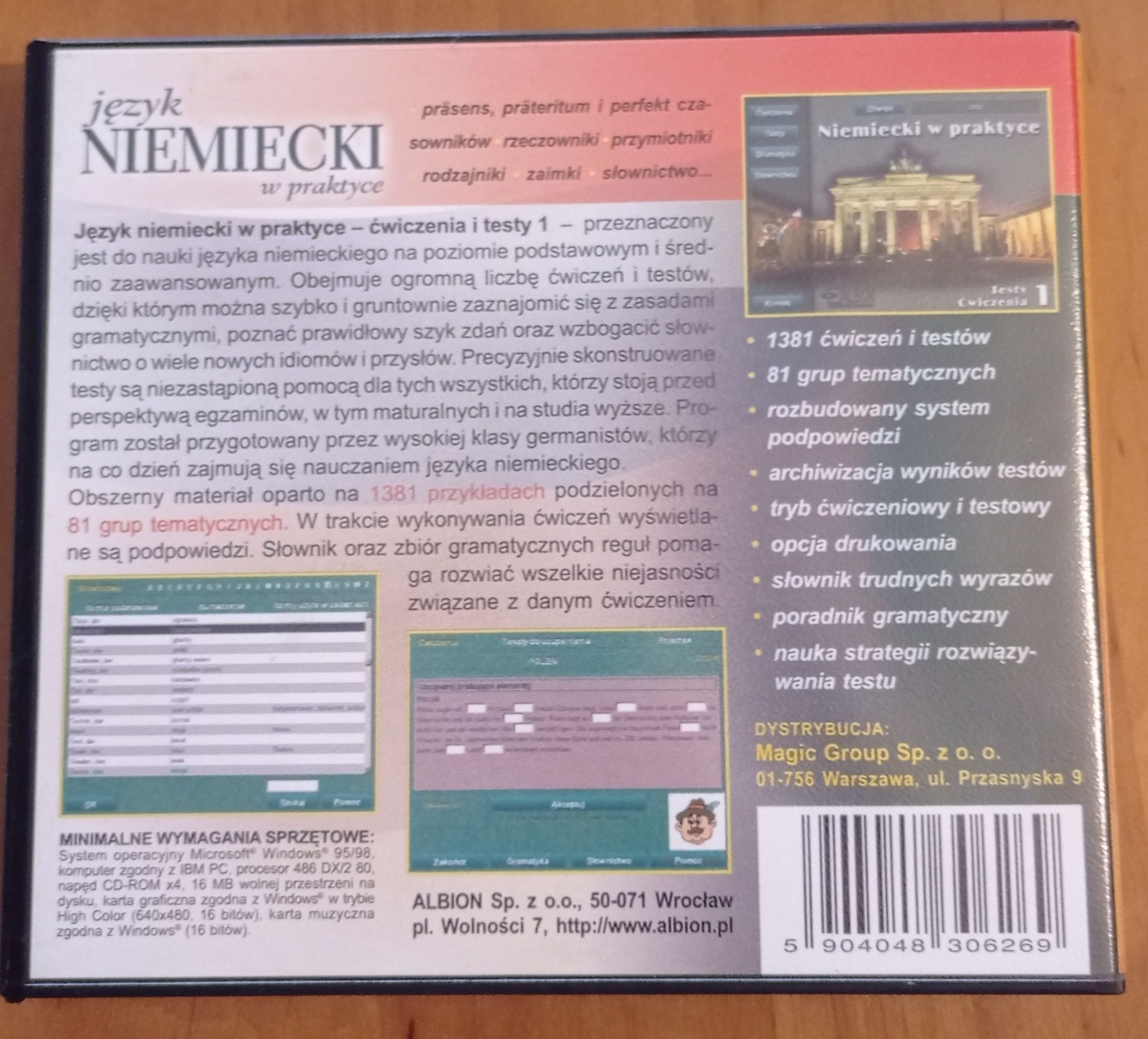 Język niemiecki w praktyce Albion