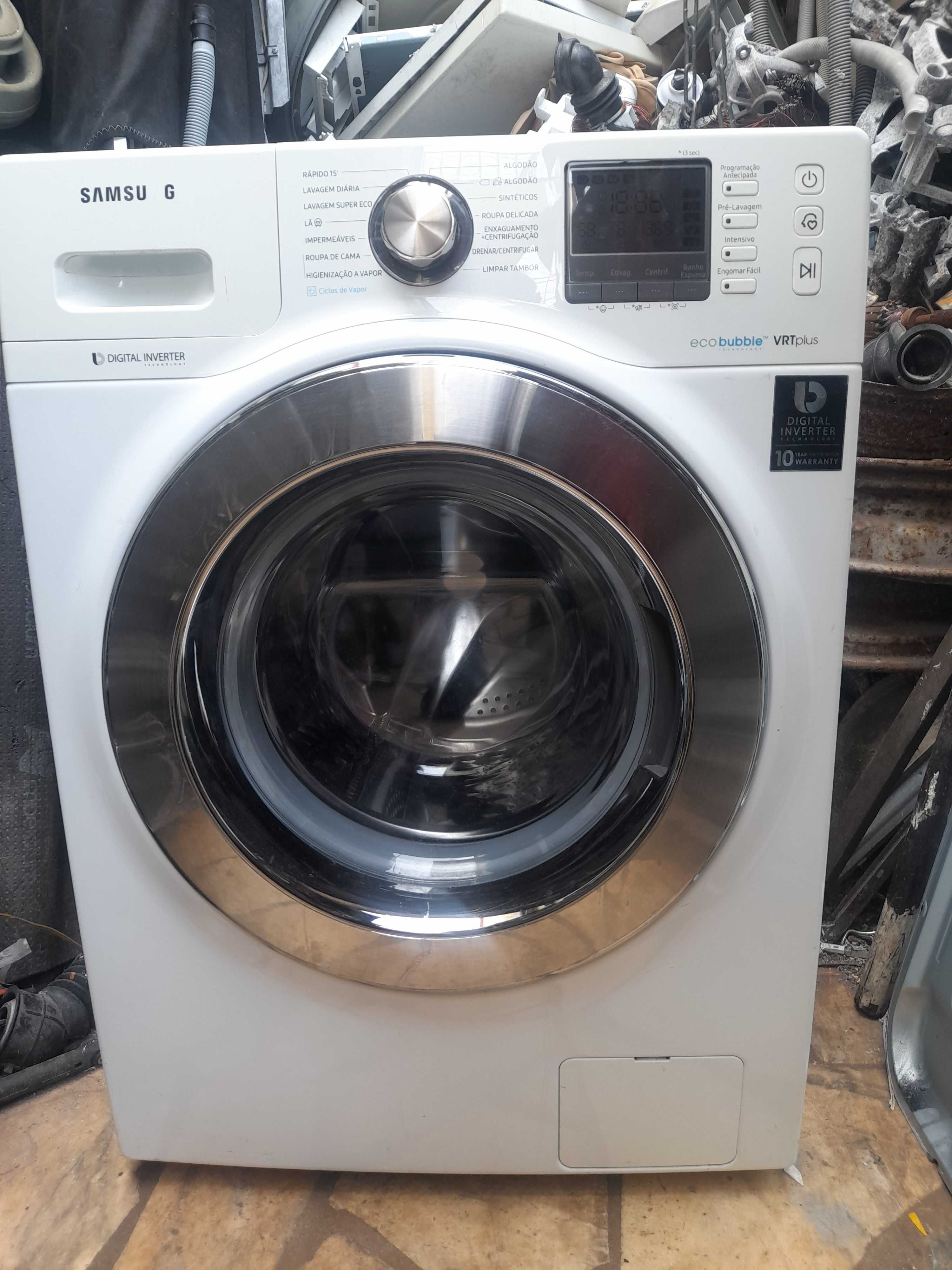 maquina de roupa  Sansung 12  quilos 1400 rpm como nova