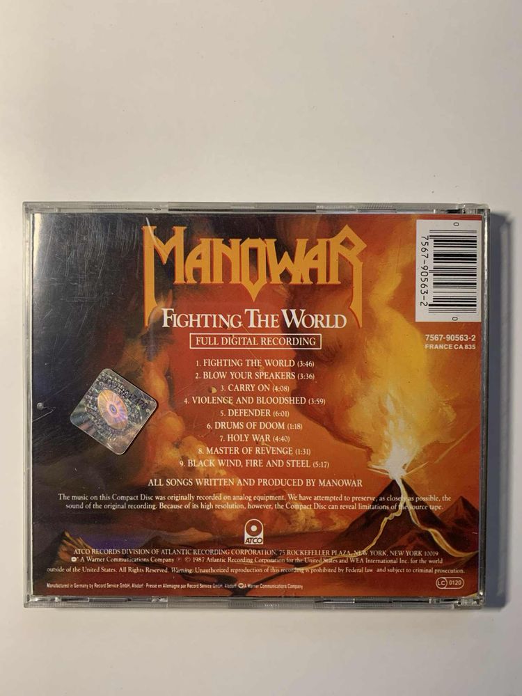 Manowar „Fighting the World” CD
