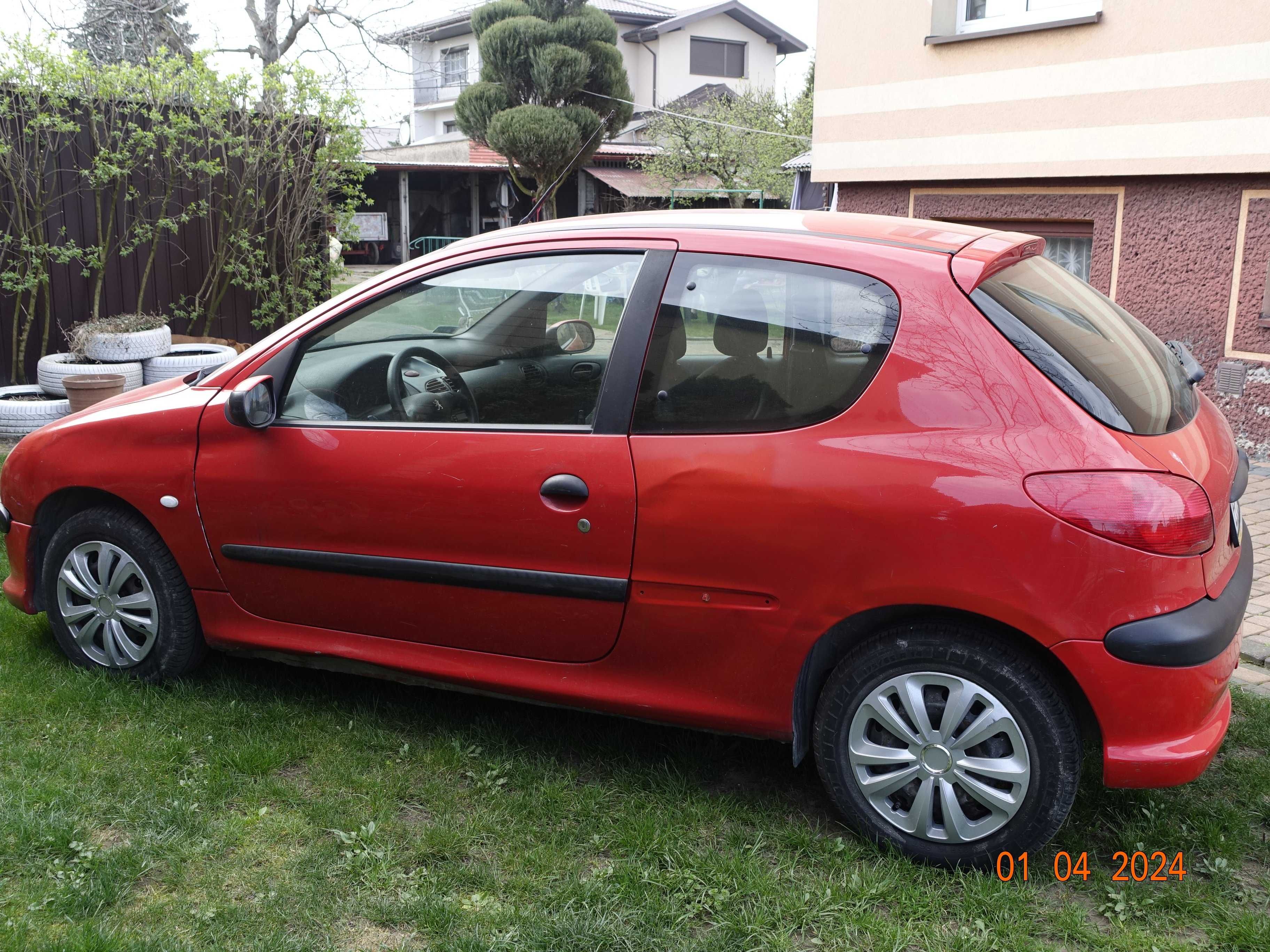 peugeot 206 w dobrym stanie