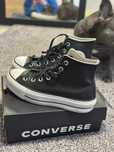 Кожаные кеды converse