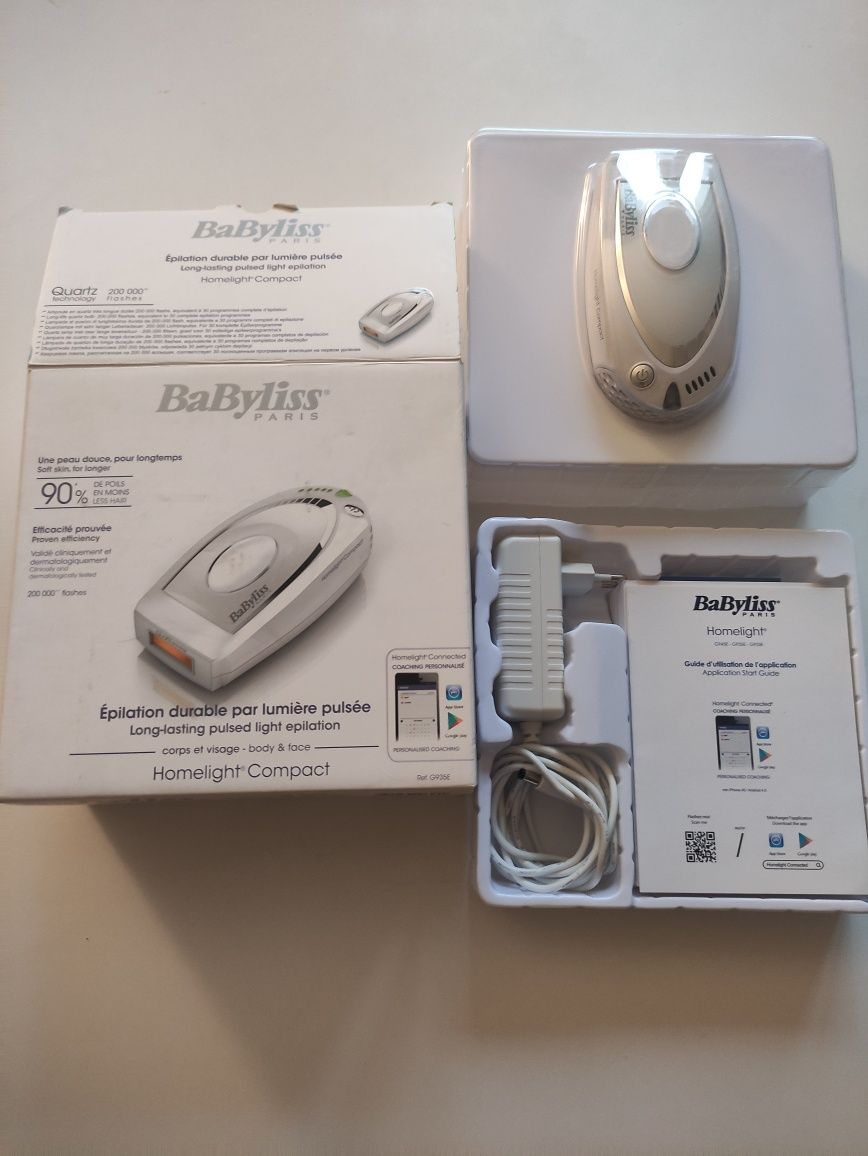 Babyliss depilator laserowy G935E homelight compact